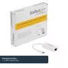 StarTech.com USB-C–Gigabit-võrguadapter – valge