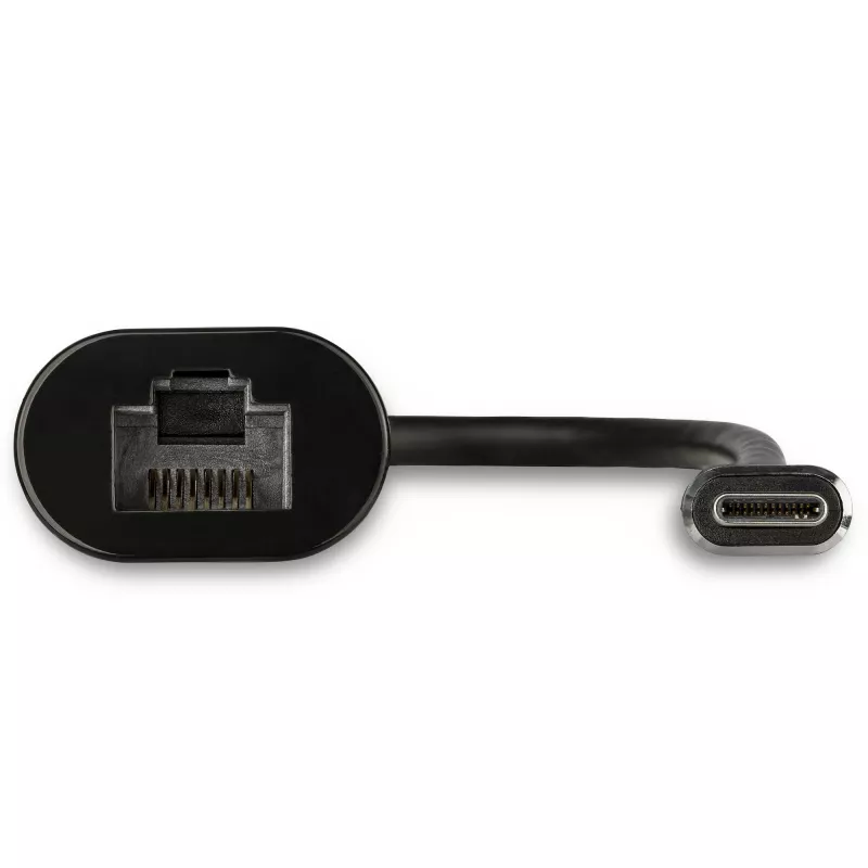 StarTech.com 2,5 GbE USB-C Etherneti adapter, NBASE-T võrguliides - USB 3.0 USB-C 2,5/1 Gigabit/100 Mbps mitme kiirusega võrk / USB 3.1 sülearvuti RJ45/LAN Thunderbolt 3 ühilduv / MacBook Pro Surface