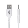 StarTech.com 2 m USB-A – USB-C laadimiskaabel, laadimine ja sünkroonimine, 3 A, USB 2.0, TPE-kate – valge USB-laadimisjuhe