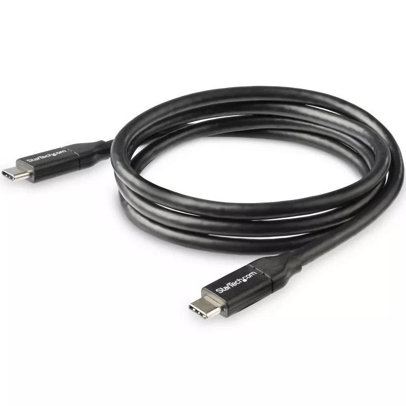 StarTech.com USB-C to USB-C kaabel w/ 5A PD - M/M - 1 m (3 ft.) - USB 2.0 - USB-IF Certified