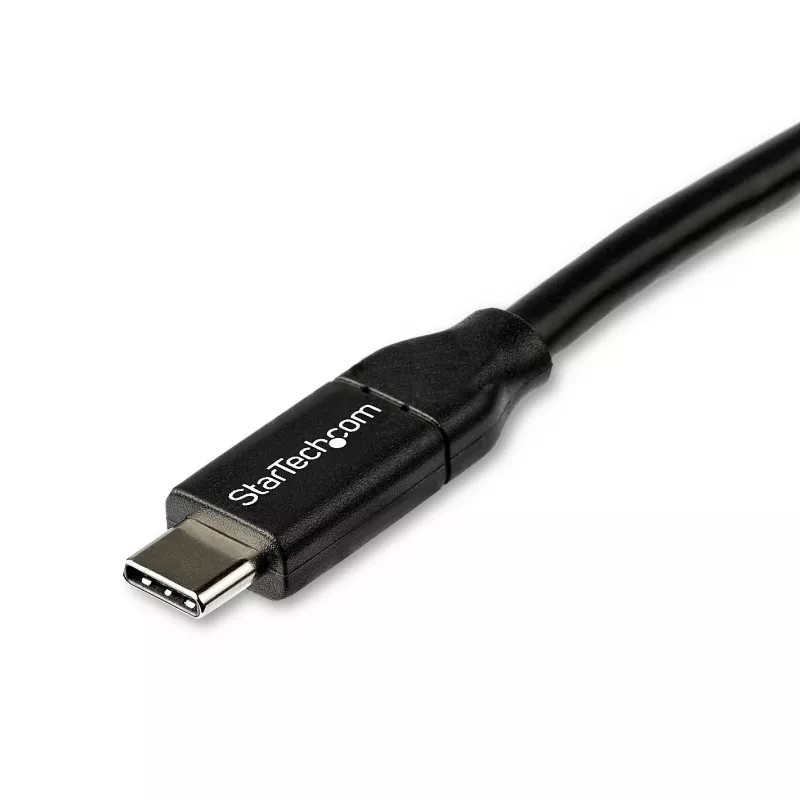 StarTech.com USB-C–USB-C kaabel, 5A PD – isane/isane – 2 m – USB 2.0 – USB-IF sertifitseeritud