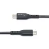 StarTech.com 2m (6ft) USB C laadimiskaabel, USB-C kaabel, USB 2.0 USB-C sülearvuti laadimisjuhe, 60W 3A Power Delivery, TPE kest, USB-C andmeedastuskaabel, M/M