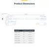 StarTech.com 3m (9.8ft) USB-C laadimiskaabel, USB C kaabel, USB 2.0 USB-C sülearvuti laadimisjuhe, 60W 3A toiteedastus, TPE ümbris, USB-C andmeedastuskaabel, M/M
