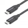 StarTech.com USB-C-kaabel - M/M - 0,5 m - USB 2.0, 0,5 m, USB C, USB C, USB 2.0, Isane/Isane, Must