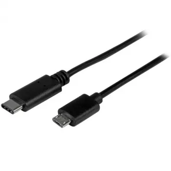 StarTech.com USB-C kuni Micro-B kaabel - M/M - 0,5 m - USB 2.0, 0,5 m, USB C, Micro-USB B, USB 2.0, 0,48 Gbit/s, must