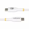 StarTech.com 1 m valge USB-C laadimiskaabel, USB-IF sertifitseeritud USB-C kaabel, 240 W PD EPR, USB 2.0 USB-C sülearvuti laadija juhe, USB-C andmeedastuskaabel, TPE kest