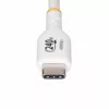StarTech.com 1 m valge USB-C laadimiskaabel, USB-IF sertifitseeritud USB-C kaabel, 240 W PD EPR, USB 2.0 USB-C sülearvuti laadija juhe, USB-C andmeedastuskaabel, TPE kest