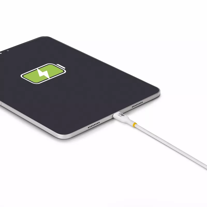StarTech.com 3m valge USB-C laadimiskaabel, USB-IF sertifitseeritud USB-C kaabel, 240W PD EPR, USB 2.0 USB-C sülearvuti laadimisjuhe, USB-C andmeedastuskaabel, TPE mantel