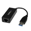 StarTech.com USB 3.0 Gigabit Ethernet võrguadapter, 10/100/1000 Mbps, USB RJ45-le, USB 3.0 LAN-adapter, USB 3.0 Etherneti adapter (GbE), TAA vastavuses