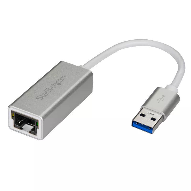 StarTech.com USB 3.0 gigabitine võrguadapter - hõbedane, juhtmega, USB, Ethernet, 2000 Mbit/s, hõbedane