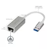 StarTech.com USB 3.0 gigabitine võrguadapter - hõbedane, juhtmega, USB, Ethernet, 2000 Mbit/s, hõbedane