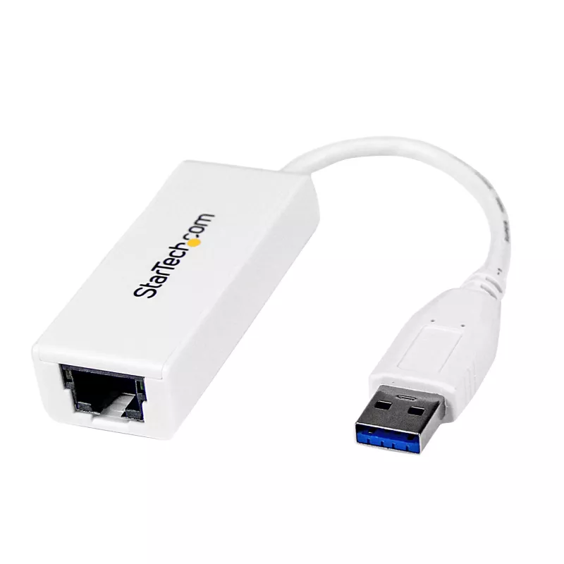 StarTech.com USB 3.0 Gigabit Ethernet võrguadapter, 10/100/1000 Mbit/s, USB-RJ45, USB 3.0 LAN-adapter, USB 3.0 Etherneti adapter (GbE), TAA nõuetele vastav