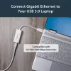 StarTech.com USB 3.0 Gigabit Ethernet võrguadapter, 10/100/1000 Mbit/s, USB-RJ45, USB 3.0 LAN-adapter, USB 3.0 Etherneti adapter (GbE), TAA nõuetele vastav