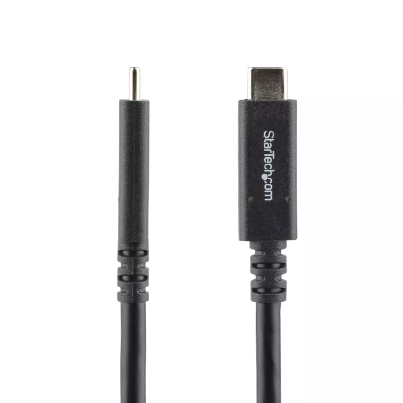 StarTech.com 1,8 m USB-C–USB-C kaabel – 5 A, 100 W PD 3.0 – sertifitseeritud Chromebookiga töötamiseks – USB-IF sertifitseeritud – M/M – USB 3.0 5 Gbit/s – USB-C laadimiskaabel – USB-C tüüpi kaabel