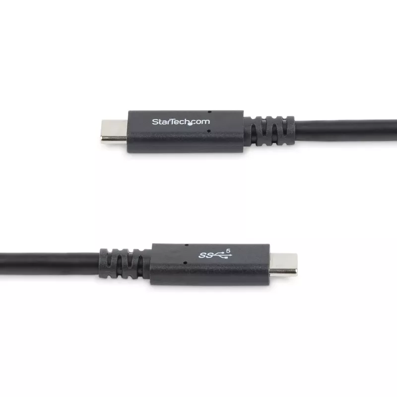 StarTech.com 1,8 m USB-C–USB-C kaabel – 5 A, 100 W PD 3.0 – sertifitseeritud Chromebookiga töötamiseks – USB-IF sertifitseeritud – M/M – USB 3.0 5 Gbit/s – USB-C laadimiskaabel – USB-C tüüpi kaabel