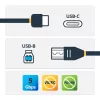 StarTech.com USB-C - USB-B kaabel - M/M - 2 m (6 jalga) - USB 3.0