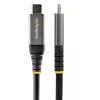 StarTech.com USB C kaabel 5Gbps – kõrgekvaliteediline USB-C kaabel – USB 3.0 (5Gbps) USB-C kaabel – 100W (5A) toiteedastuslaadimine, DP Alt Mode – USB C kuni C juhe – laadimine ja sünkroonimine
