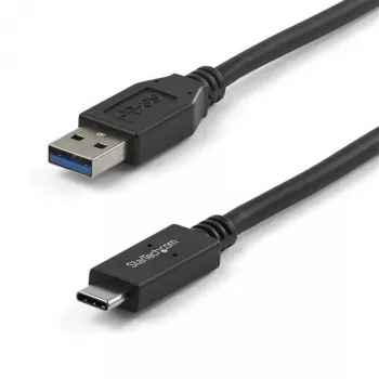 StarTech.com 3 ft. (1 m) USB–USB-C-kaabel – M/M, 1 m, USB A, USB C, USB 3.2 Gen 2 (3.1 Gen 2), 10 Gbit/s, must