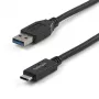 StarTech.com 3 ft. (1 m) USB–USB-C-kaabel – M/M, 1 m, USB A, USB C, USB 3.2 Gen 2 (3.1 Gen 2), 10 Gbit/s, must