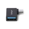 StarTech.com parempoolne USB-C – USB-A adapter, USB 5 Gbps, kompaktne USB-C isane – USB-A emane adapter, metallkorpus, M/F