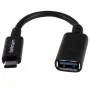 StarTech.com USB-C–USB-A adapterkaabel – M/F – 6 tolli – USB 3.0 (5 Gbit/s) – USB-IF sertifitseeritud