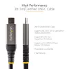 StarTech.com 0,9 m (1 m) USB-C-kaabel 10 Gbps – USB-IF-i sertifitseeritud USB-C-kaabel – USB 3.1 USB-C-kaabel – 100 W (5 A) Power Delivery laadimine, DP Alt Mode – USB-C–USB-C-juhe – laadimine ja sünkroniseerimine