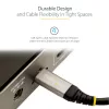 StarTech.com 0,9 m (1 m) USB-C-kaabel 10 Gbps – USB-IF-i sertifitseeritud USB-C-kaabel – USB 3.1 USB-C-kaabel – 100 W (5 A) Power Delivery laadimine, DP Alt Mode – USB-C–USB-C-juhe – laadimine ja sünkroniseerimine