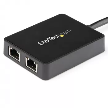 StarTech.com USB 3.0 kahe pordiga gigabitise Etherneti adapter võrgukaart USB-pordiga