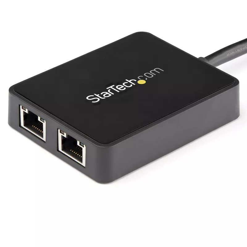 StarTech.com USB 3.0 kahe pordiga gigabitise Etherneti adapter võrgukaart USB-pordiga