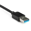StarTech.com USB 3.0 – kahe DisplayPorti adapter – 4K 60 Hz, 3.2 Gen 1 (3.1 Gen 1), USB Type-A, DisplayPort väljund, 4096 x 2160 pikslit