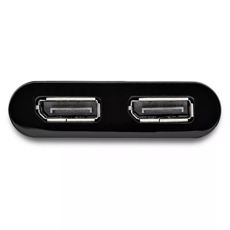 StarTech.com USB 3.0 – kahe DisplayPorti adapter – 4K 60 Hz, 3.2 Gen 1 (3.1 Gen 1), USB Type-A, DisplayPort väljund, 4096 x 2160 pikslit