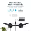 StarTech.com USB 3.0 – kahe DisplayPorti adapter – 4K 60 Hz, 3.2 Gen 1 (3.1 Gen 1), USB Type-A, DisplayPort väljund, 4096 x 2160 pikslit