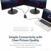 StarTech.com USB 3.0 – kahe DisplayPorti adapter – 4K 60 Hz, 3.2 Gen 1 (3.1 Gen 1), USB Type-A, DisplayPort väljund, 4096 x 2160 pikslit