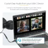 StarTech.com 12,7 cm USB-C–3,5 mm TRRS-peakomplekti/kõrvaklappide pesa heliadapter, USB-C-tüüpi abidongel, 32-bitine DAC, toetab USB-C/Thunderbolti, sülearvuti/telefon/tahvelarvuti