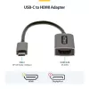 StarTech.com USB-C HDMI-adapter, 4K 60Hz video, HDR10, USB-C HDMI monitori dongle, USB4 / Thunderbolt ühilduv