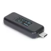 StarTech.com USB-C toitetester, digitaalne multimeeter, kahesuunaline pinge- ja voolumõõtur, kuni 240 W PD EPR, kaasaskantav USB-C kaabli ja pordi toitemõõturi tester