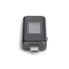 StarTech.com USB-C toitetester, digitaalne multimeeter, kahesuunaline pinge- ja voolumõõtur, kuni 240 W PD EPR, kaasaskantav USB-C kaabli ja pordi toitemõõturi tester