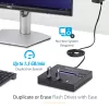 StarTech.com Eraldiseisev 1 kuni 2 USB-mälupulga duplikaator ja kustutaja, mitme USB-mälupulga kopeerija, süsteemi- ja faili- ning kogu ketta kopeerimine kiirusel 1,5 GB/min, ühe- ja 3-käiguline kustutamine, LCD Ekraan - TAA
