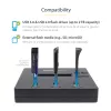 StarTech.com Eraldiseisev 1 kuni 2 USB-mälupulga duplikaator ja kustutaja, mitme USB-mälupulga kopeerija, süsteemi- ja faili- ning kogu ketta kopeerimine kiirusel 1,5 GB/min, ühe- ja 3-käiguline kustutamine, LCD Ekraan - TAA