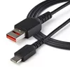 StarTech.com 1m turvaline laadimiskaabel – USB-A USB-C-le andmeblokeerija laadimiskaabel – andmesideta ainult laadimise kaabel telefonile/tahvelarvutile – andmete blokeerimise USB kaitseadapteri kaabel