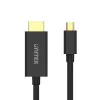 Video kaabli adapter Unitek Mini DisplayPort HDMI-le 2 m, HDMI 1.4, 4K@30Hz, HDCP 2.0, kullatud kontaktid, must