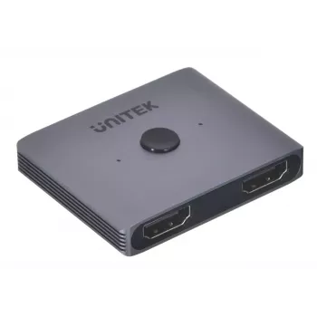 HDMI-lüliti Unitek V1163A 2x1 8K 60Hz — 2 sisendit 1 väljundisse