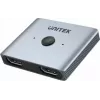 HDMI-lüliti Unitek V1163A 2x1 8K 60Hz — 2 sisendit 1 väljundisse