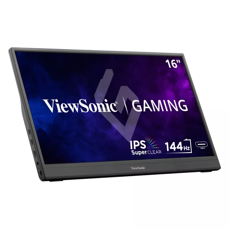 Viewsonic VX1654 kaasaskantav teler/monitor Kaasaskantav monitor Must 39,6 cm (15,6 inch) LED 1920 x 1080 pikslit