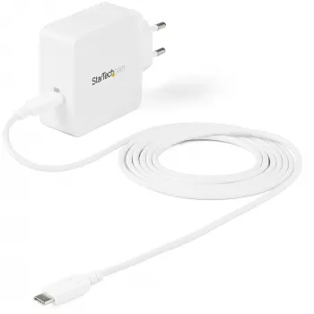 StarTech.com USB-C seinilaadija - USB-C sülearvuti laadija 60W PD - 2m kaabel - Universaalne kompaktne USB-C toiteadapter - Dell XPS/Lenovo X1 Carbon/HP EliteBook/MacBook - USB-IF/CE sertifitseeritud