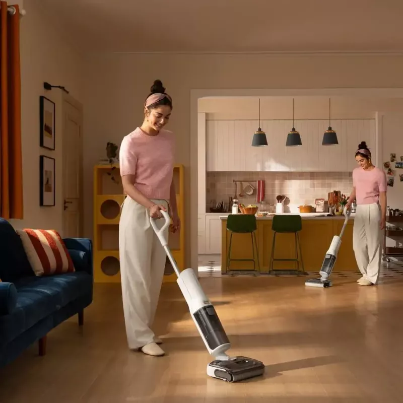 Roborock F25 RT akutoitel varrega tolmuimeja, kuiv ja märg, kotita, valge, 2,5 Ah
