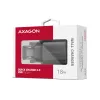 Axagon ACU-QC18 QC 3.0 1× OUTPUT seinalaadur 18W, sisetingimustesse, vahelduvvool, must