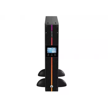 Vertiv Liebert GXE3-1000IRT2UXL katkematu toiteallikas (UPS) Topeltkonversioon (võrgutoite) 1 kVA 900 W 8 vahelduvvoolu pistikupesa(d)