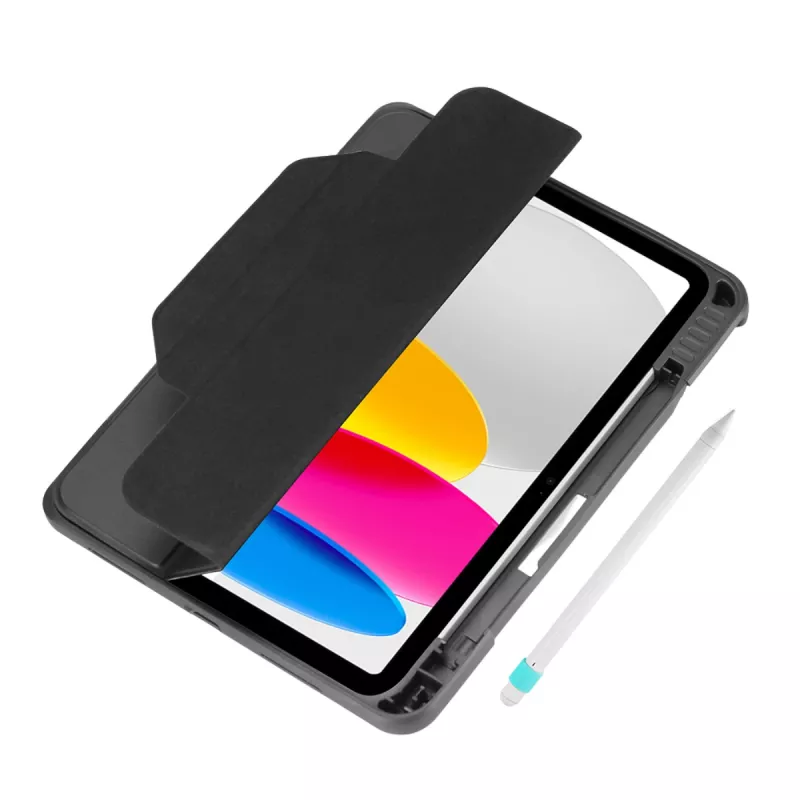 DEQSTER Rugged MAX ümbris iPad 10.9 tolli (10. põlvkond), must