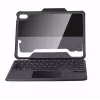 DEQSTER Rugged Touch klaviatuur 10.9″, QWERTZ, saksa, puuteplaat, Apple, Apple iPad 10, 9 tolli (10. põlvkond), 27.7 cm (10.9 tolli)